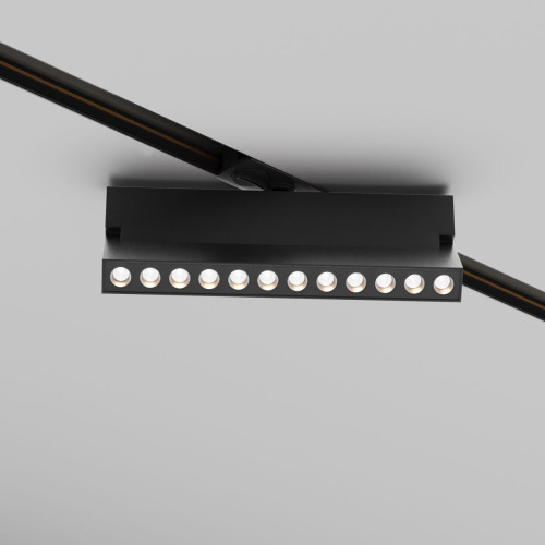 Трековый однофазный светильник Maytoni Points Rot TR224-1-12WCCT-M-B