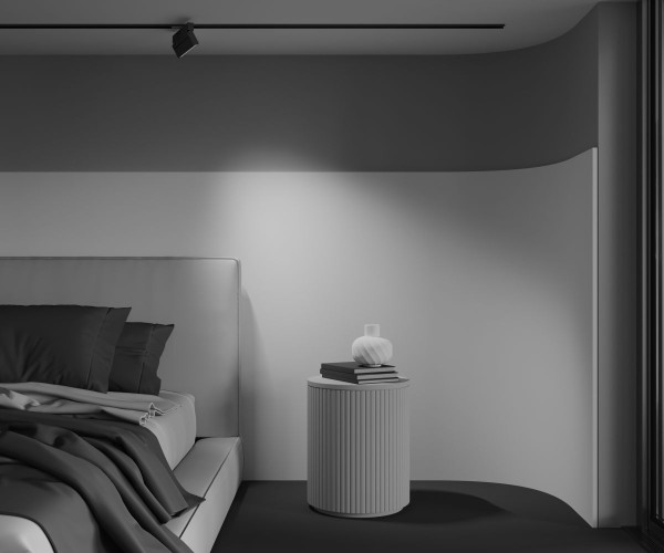 Трековый однофазный светильник Maytoni Points Rot TR224-1-12WCCT-M-B