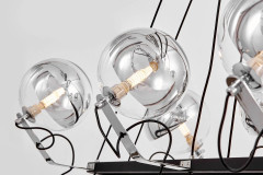 Подвесная люстра Lumina Deco LDP 9110-8-PR BK+CHR