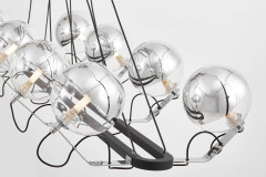 Подвесная люстра Lumina Deco LDP 9110-8-PR BK+CHR