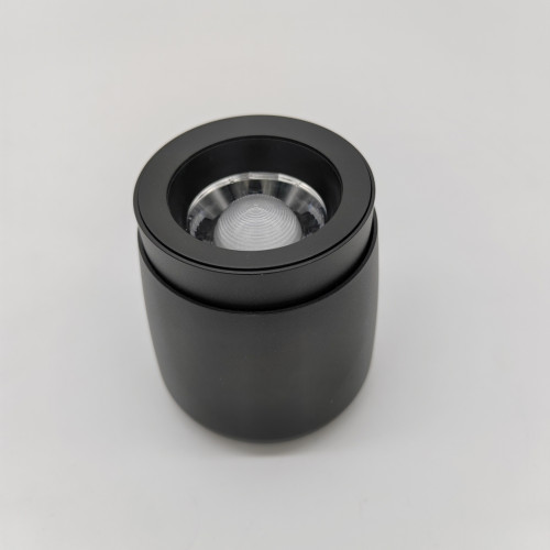 Накладной светильник iLedex Metrica 114-12W-D90-4K-ZOOM-BK