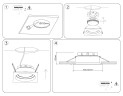Встраиваемый светильник Ambrella Light Techno Spot Standard Tech TN52233