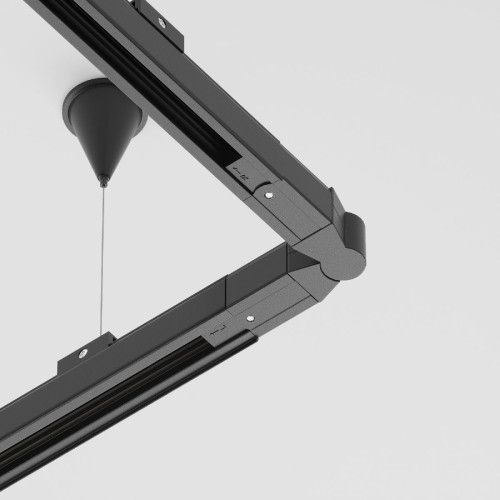 Коннектор L-образный Maytoni Technical Accessorises TRA005CS-31B