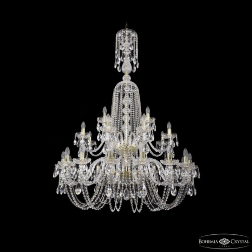 Подвесная люстра Bohemia Ivele Crystal 1402/16+8+4/400/XL-160/2d G