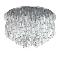 Потолочная люстра Ideal Lux Majestic PL10 Trasparente 113562