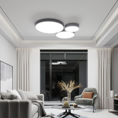 Потолочный светильник Eurosvet Entire 90319/1 серый a062834