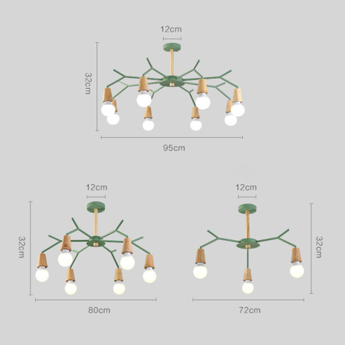 Люстра на штанге ImperiumLoft Les color 220511-23