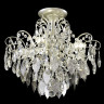 Потолочный светильник Crystal Lux ESMIRALDA PL4 SILVER