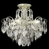 Потолочный светильник Crystal Lux ESMIRALDA PL4 SILVER