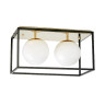 Потолочный светильник Lumina Deco Maldini LDC 8060-2 F.GD+BK