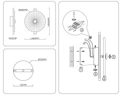 Настенный светильник Ambrella Light High Light Crystal LH31141