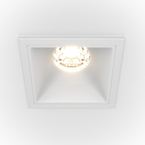 Встраиваемый светильник Maytoni Technical Alfa LED DL043-01-10W3K-D-SQ-W