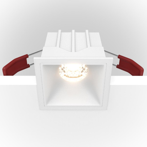 Встраиваемый светильник Maytoni Technical Alfa LED DL043-01-10W3K-D-SQ-W