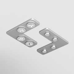 Комплект соединителей угловых для шинопровода Maytoni Exility TRA034CL-SC-42S
