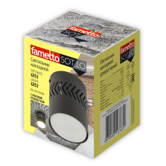 Накладной светильник Fametto DLC-S617 GX53 BLACK UL-00009787