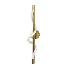 Настенный светильник Indigo Intreccio 14025/1W Brass V000142L