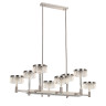 Люстра MD21020075-8B satin nickel