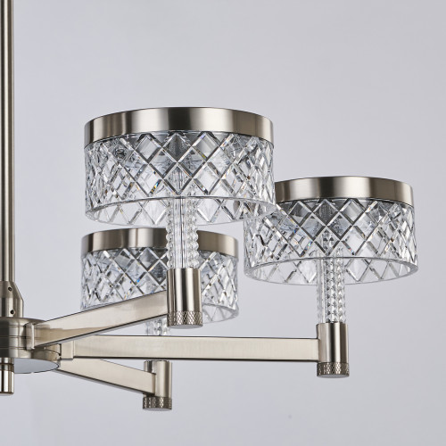 Люстра MD21020075-8B satin nickel