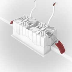 Встраиваемый светильник Maytoni Technical Alfa LED DL043-02-10W3K-D-SQ-WB