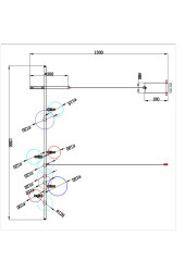 Подвесная люстра Arte Lamp Saturn A7790SP-50WH