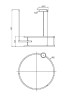 Подвесная люстра Maytoni Line MOD016PL-L52BK
