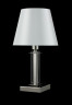 Настольная лампа Crystal Lux Nicolas NICOLAS LG1 NICKEL/WHITE