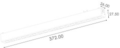 Трековый светильник SWG PRO DL-SLIM-DRBL-18-CCT 022082