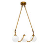 Подвесная люстра Delight Collection KG1212P-3 brass