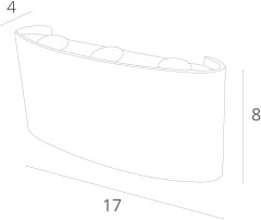 Уличный настенный светильник Arte Lamp Bosto A3722AL-2BK