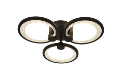 Потолочный светильник Эра Модерн Odry CLL-1-46W 3K-6,5K RC BK