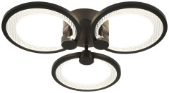 Потолочный светильник Эра Модерн Odry CLL-1-46W 3K-6,5K RC BK