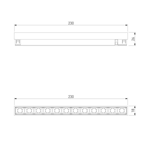 Трековый магнитный светильник Elektrostandard 85528/01 4690389218736 a071847