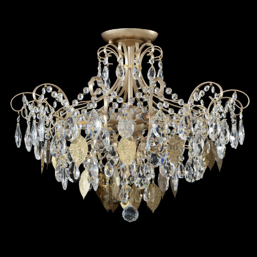 Потолочная люстра Crystal Lux ESMIRALDA PL6 GOLD