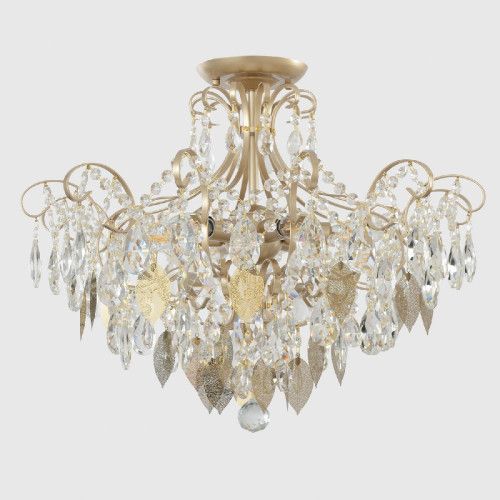 Потолочная люстра Crystal Lux ESMIRALDA PL6 GOLD