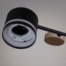 Люстра на штанге Reluce 68730-0.3-10 GX53 BK+WOOD
