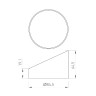 Бленда Arlight LGD-HOOD-R85 (WH) 046771