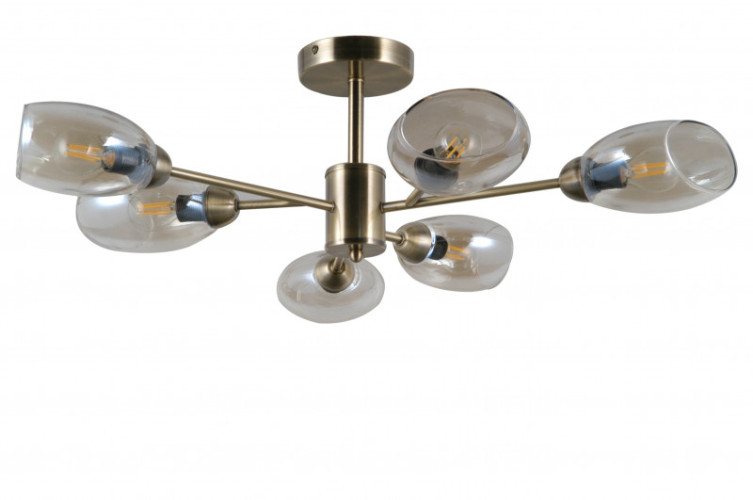 Люстра на штанге Natali Kovaltseva 81037/6C ANTIQUE