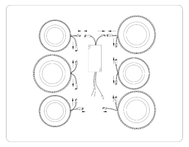 Потолочная люстра Ambrella Light Acrylica Original FA8872