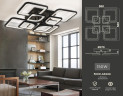 Потолочная люстра Ambrella Light Acrylica Original FA4424