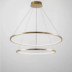 Подвесная люстра iLedex Axis 10112P/2-39W-3000K (6/4) BR