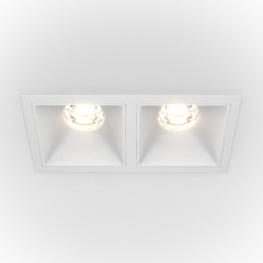 Встраиваемый светильник Maytoni Technical Alfa LED DL043-02-10W4K-D-SQ-W