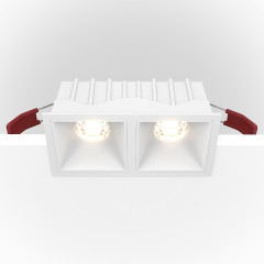 Встраиваемый светильник Maytoni Technical Alfa LED DL043-02-10W4K-D-SQ-W