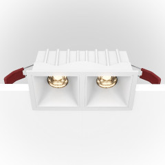 Встраиваемый светильник Maytoni Technical Alfa LED DL043-02-10W4K-D-SQ-W