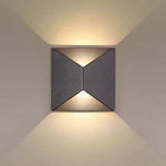 Уличный настенный светодиодный светильник Odeon Light Tibro 3907/10WL