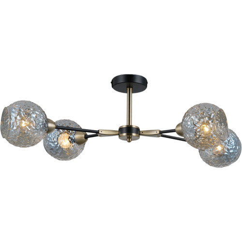 Люстра на штанге Illumico IL0253-4CSQ-79 BK AB