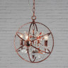 Подвесная люстра LOFT IT Foucaults orb crystal Loft1897/4