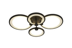 Потолочный светильник Эра Модерн Odry CLL-1-78W 3K-6,5K RC BK