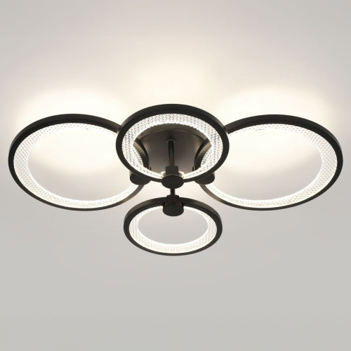 Потолочный светильник Эра Модерн Odry CLL-1-78W 3K-6,5K RC BK