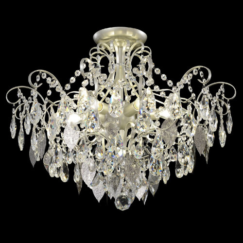 Потолочная люстра Crystal Lux ESMIRALDA PL6 SILVER