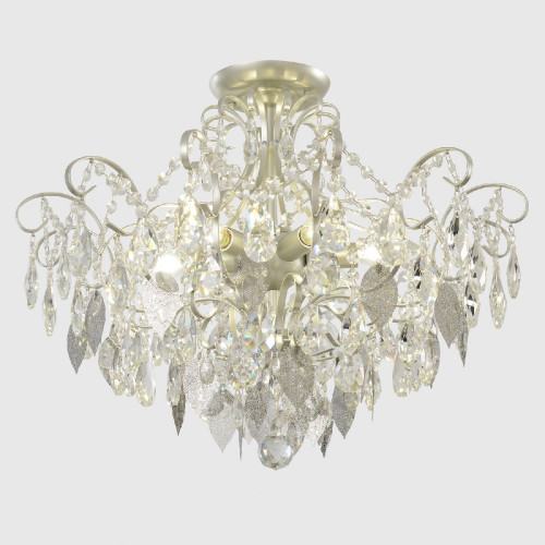 Потолочная люстра Crystal Lux ESMIRALDA PL6 SILVER